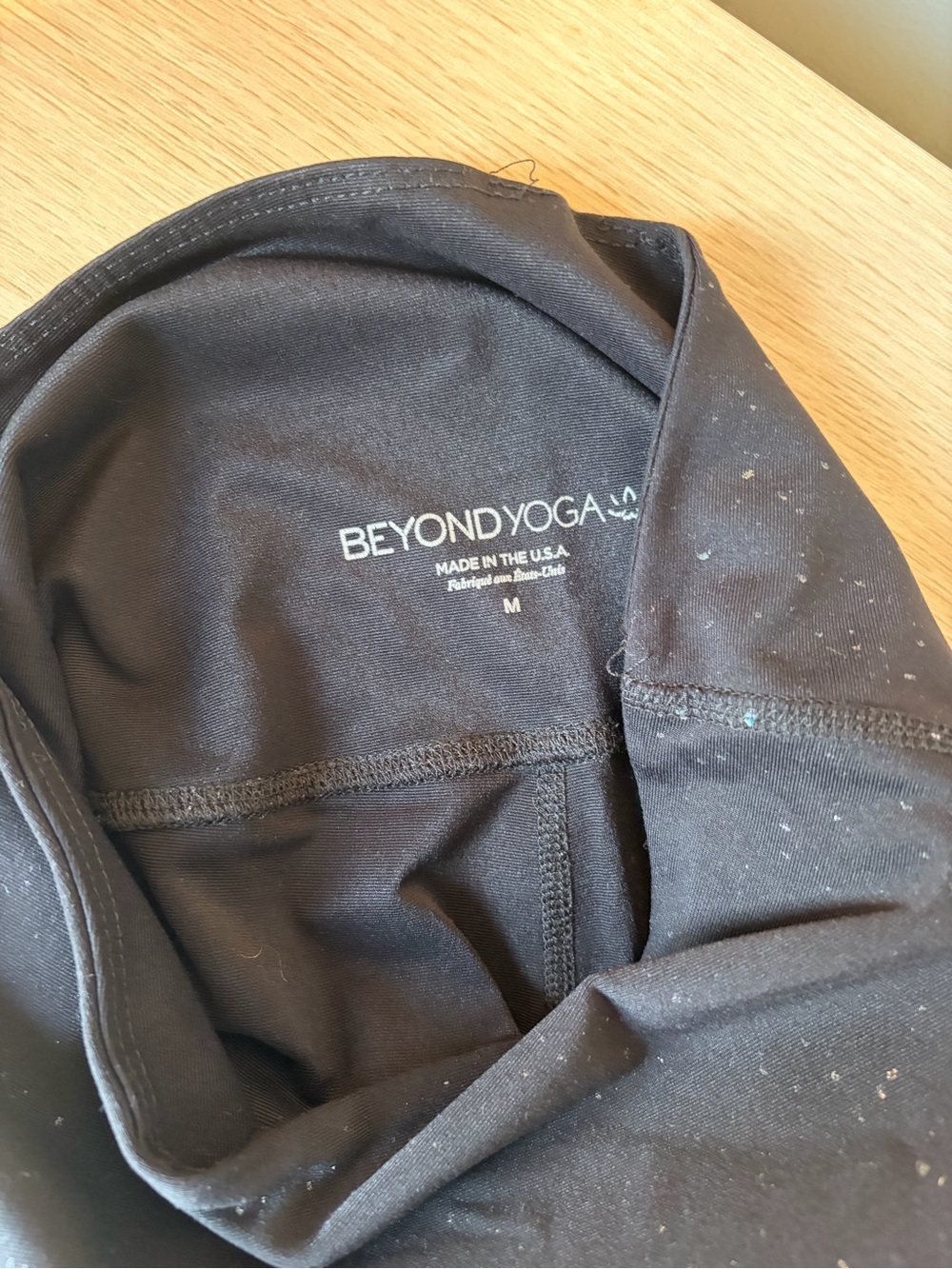 Beyond Yoga Metallic Dip Dye Splattered Leggings Medium - Picture 2 of 8